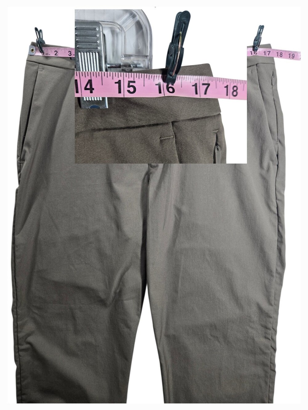 Lululemon ABC Classic-Fit Trouser Pants Smooth Twill Nomad - Picture 8 of 10